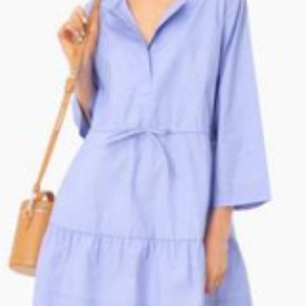Tuckernuck Lavender Blue Mini Dress